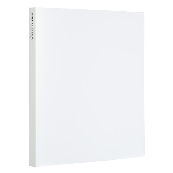 セキセイ sekisei フォトアルバム 高透明 Lサイズ 240枚 ホワイト KP-126-70