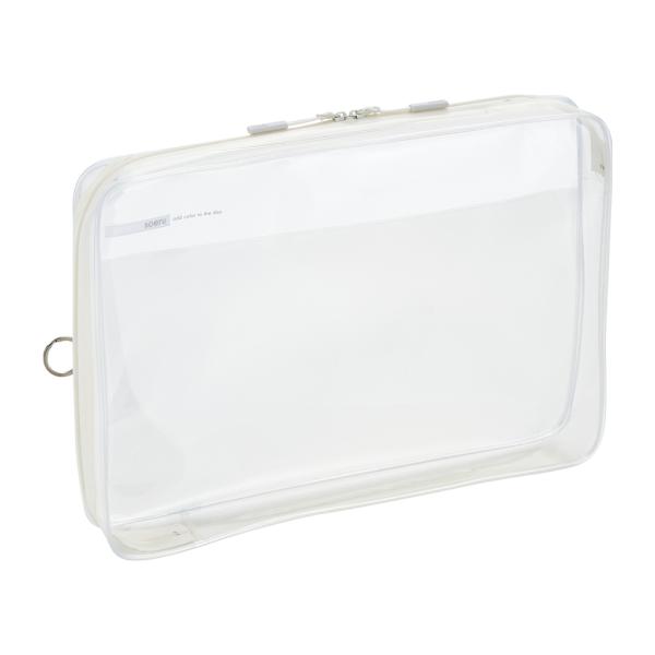 リヒトラブ LIHITLAB SOERU クリヤーボックスケースA4 フロストクリヤー F8201-...