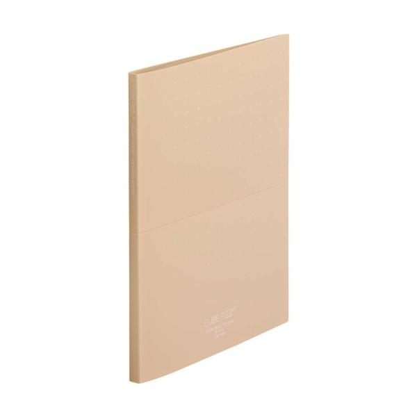 リヒトラブ LIHITLAB クリヤーブック＜スタンド式＞A4 ポケット10枚 ベージュ N6002...