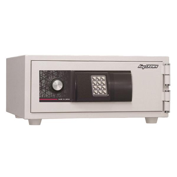 日本アイ・エス・ケイ 耐火金庫　ゆとり収納シリーズ KU-10E テンキー錠 10.8L 信頼の日本...