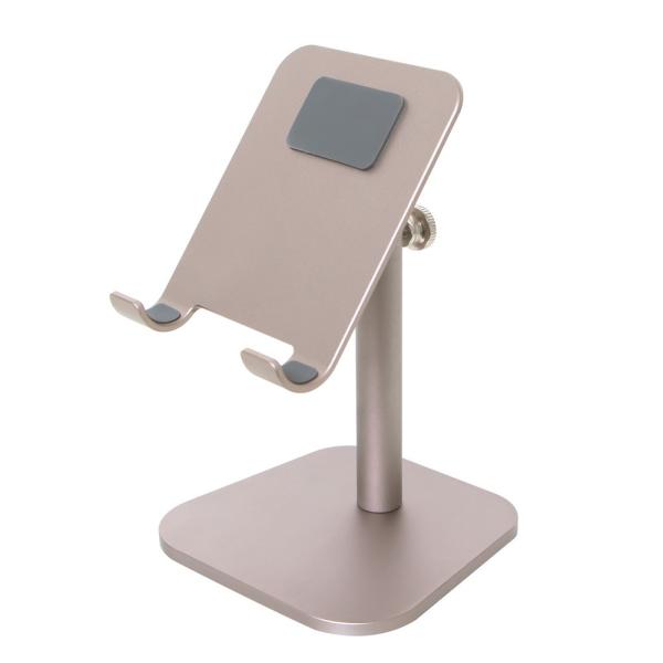 プラス PLUS 自由ジザイに　スマホスタンド　グレー