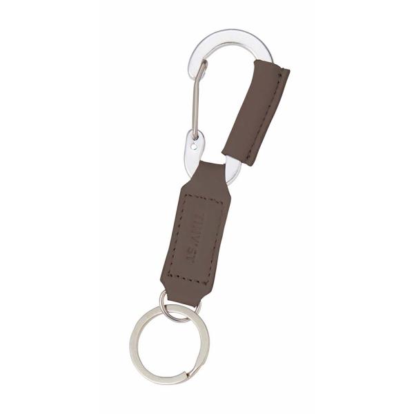 レイメイ藤井 raymay タイニスト カラビナ付キーホルダー ダークブラウン NK1079E