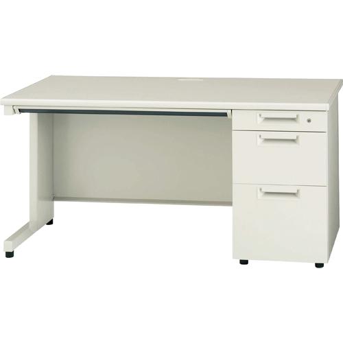 プラス 片袖机 JS-147D-3 LGY エルグレー 346226