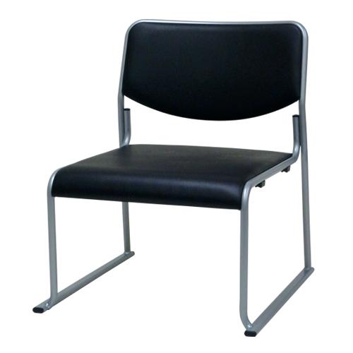 サンケイ スタッキングチェア CD79-MX ブラック 364530
