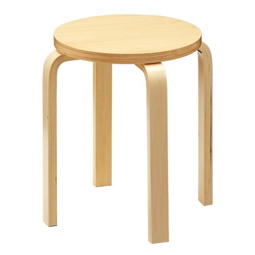 アールエフヤマカワ 丸イス Z-SHSC-1 ナチュラル 364959