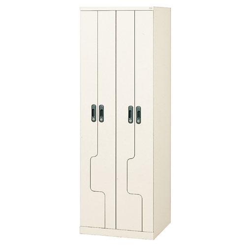 プラス 省スペースロッカー NS-41J WH 4人用 380983