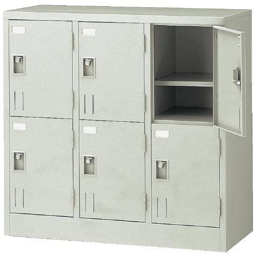 ジョインテックス 多人数ロッカー SH-G6B 6人用錠無 504516