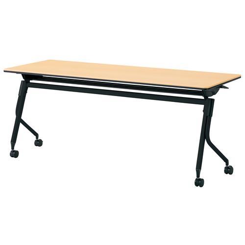 プラス 会議テーブル リネロ2 LD-620 WM/BK 706520