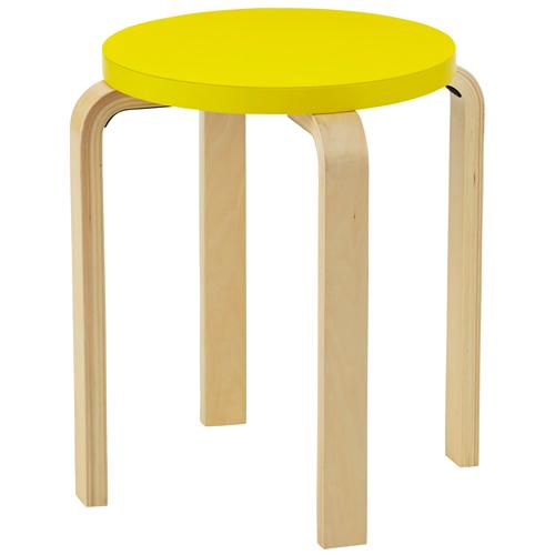 アールエフヤマカワ 丸イス Z-SHSC-1YE イエロー 707129