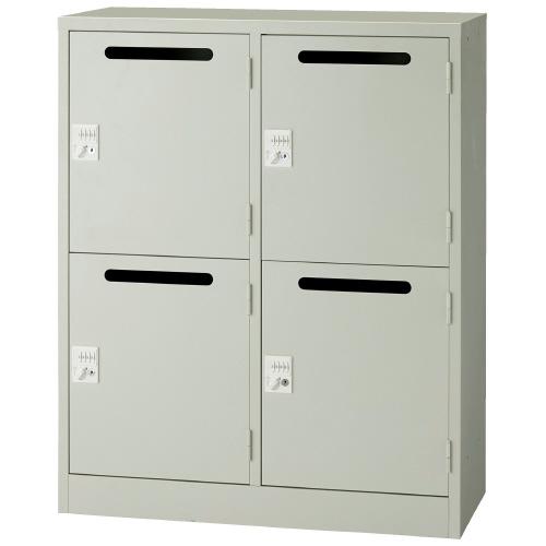 ジョインテックス パーソナルロッカーPL-22DN WHダイヤル錠 754410