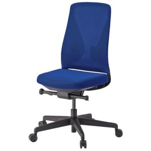 CMC(中央可鍛工業) 事務イス シルエット CC-210 BL ブルー 768250｜econvecoco