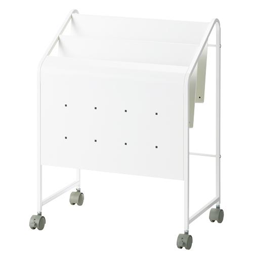 トヨダプロダクツ マガジンラック NA13-MR2 ホワイト 869368