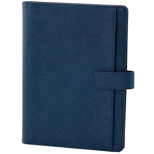 レイメイ藤井 Raymay ベルト付きマルチカバーノート B5サイズ ネイビー CN255K