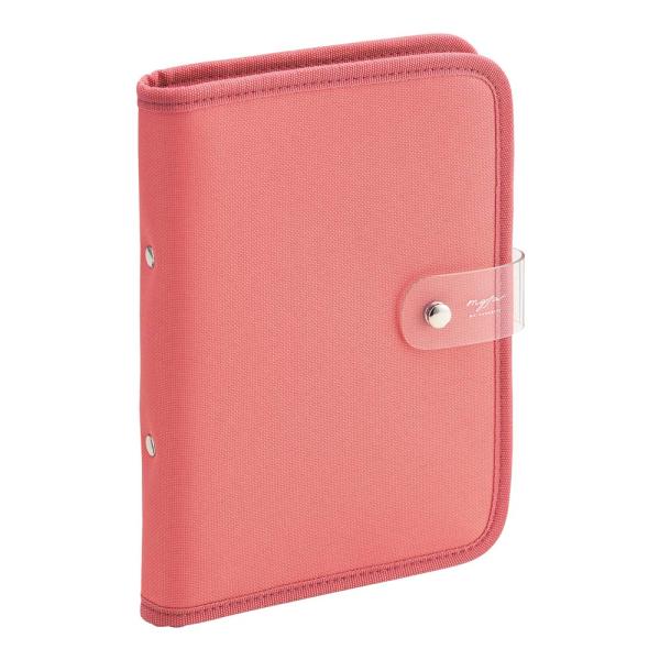 リヒト LIHITLAB myfa コレクションバインダーコーラルレッド N3320-3 推し活 推...