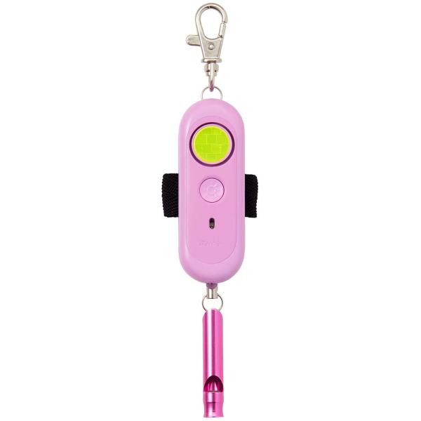 レイメイ藤井 Raymay 電池切れお知らせライト付防犯ブザー ピンク EBB172P