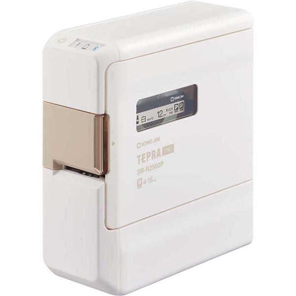 キングジム KINGJIM ラベルプリンター「テプラ」ＰＲＯ SR-R2500Pシロ