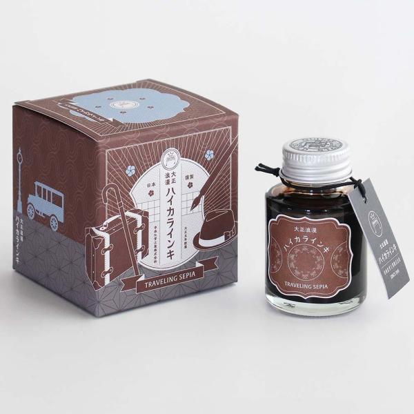 寺西化学工業 ギター 大正浪漫 ハイカラインク トラベリングセピア THR-40ML-T73