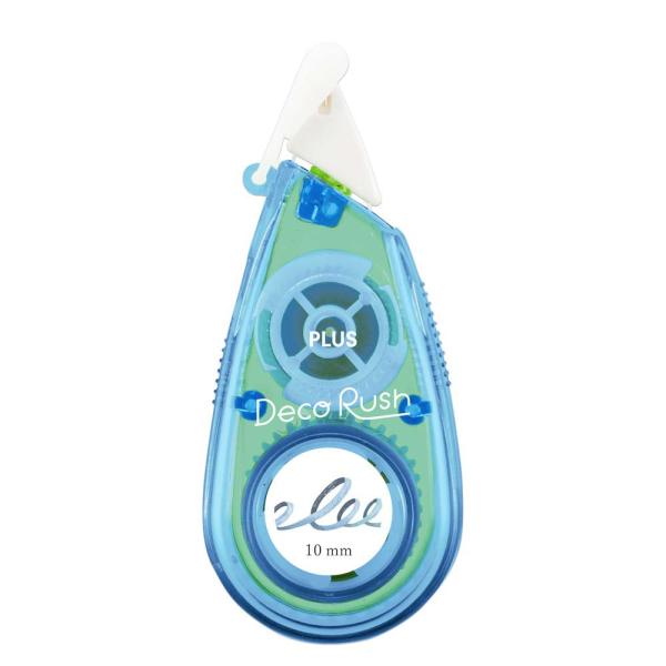 プラス PLUS デコレーションテープ デコラッシュ 太幅 10mm くるくるリボン DC-080-...