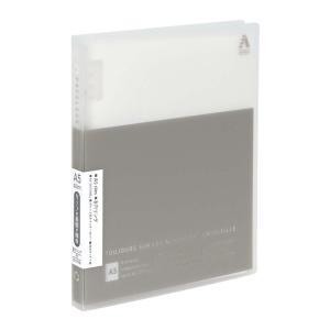 日本ノート nipponnote パペルールアヴァンス PAPELAUR AVANCE スリムバインダー A5 グレージュ 2冊セット LN54GR LN54GR｜econvecoco