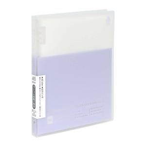 日本ノート nipponnote パペルールアヴァンス PAPELAUR AVANCE スリムバインダー A5 ライラック 2冊セット LN54LL LN54LL｜econvecoco