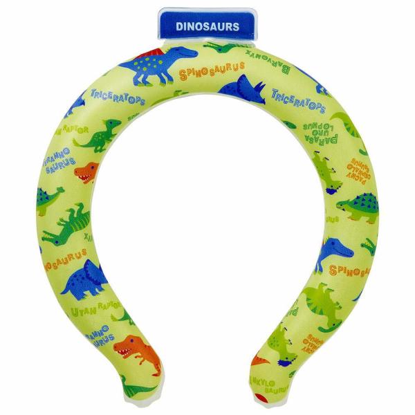 スケーター Skater 涼感リングM ディノサウルス ピク NCL1 クール リング 首 ネック ...