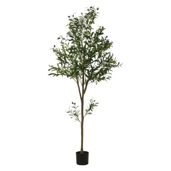 不二貿易 フェイクグリーン オリーブ 180cm ジョイント グリーン 41122