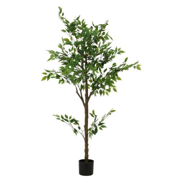 不二貿易 フェイクグリーン フィカス 160cm ジョイント グリーン 41123