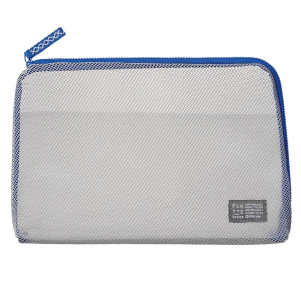 キングジム＜KING JIM＞ FLATTY(フラッティ) SHEER シアー メッシュポーチ Lサ...