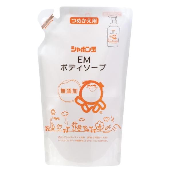 シャボン玉せっけん 浴用 EMボディソープ つめかえ用 420ml 3521