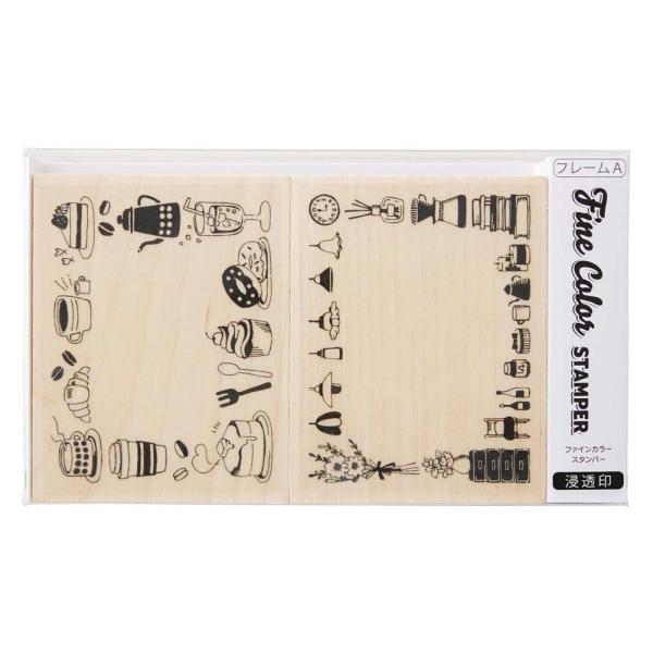 シャチハタ Shachihata ファインカラー スタンパーセット フレームA TTM-FH/S5