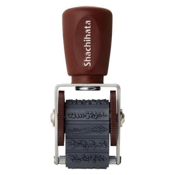 シャチハタ Shachihata 回転デコレーションスタンプ mini リーフ NDR-15A2