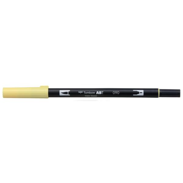 トンボ鉛筆 デュアルブラッシュペン ABT 水性マーカー AB-T090