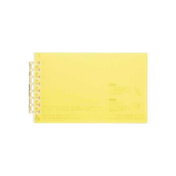 リヒトラブ オープンリングノート メモLサイズ イエロー N-2721-5