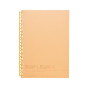 リヒトラブ オープンリングノート A5 オレンジ N-2724-4｜econvecoco