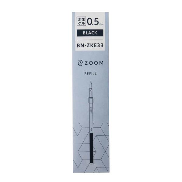 トンボ鉛筆 Tombow ゲルボールペン替芯 ZKE 0.5mm黒 BN-ZKE33