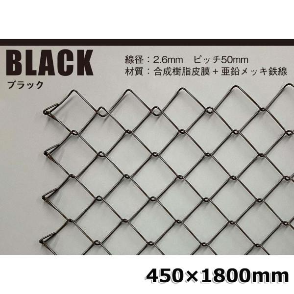 光 hikari ランバスメッシュ 450×1800mm ブラック RMEJ418-1 インテリア ...