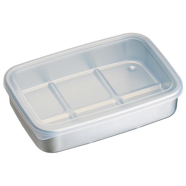 スケーター Skater アルミ急速冷凍保存容器Ｌ　ナチュラル AKH4
