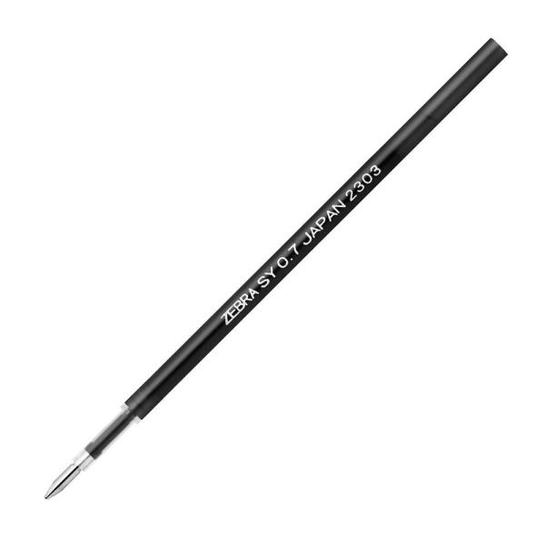 ゼブラ ZEBRA ボールペン替芯 ブレン ユー SY−0.5mm芯 黒 P-RSY5-BK エマル...