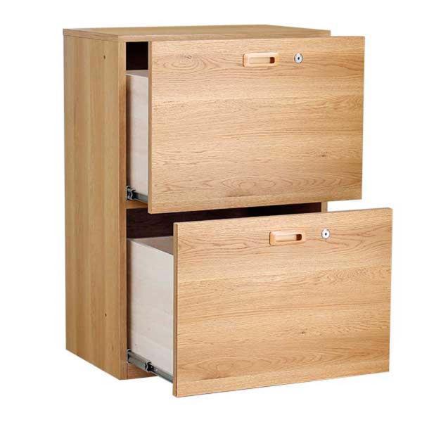 東馬 tohma TML 引出付き 2段収納棚 ナチュラル 50540290