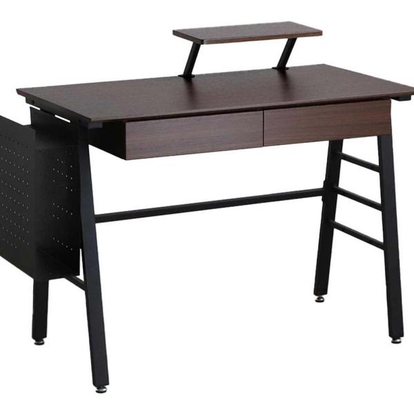 東馬 tohma リッシュ デスク ブラウン 幅100cm 奥行55cm 54670480