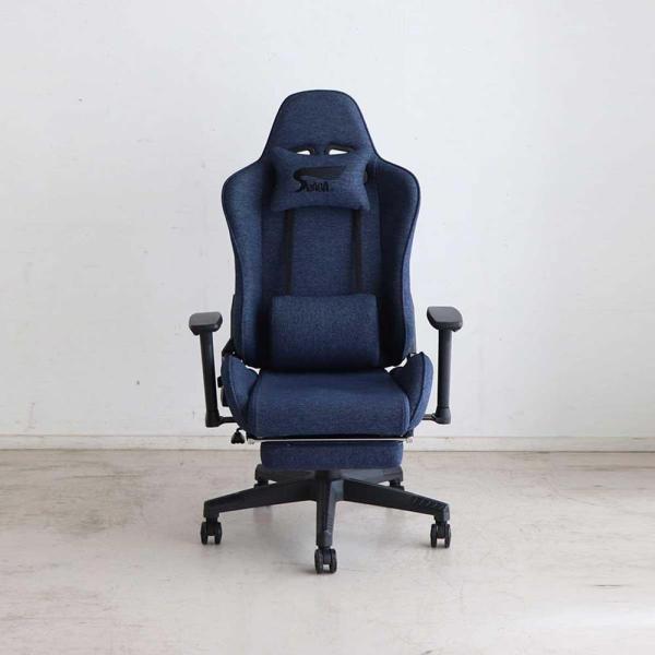 東馬 tohma SeAGA−04 ゲーミングチェア ブルー 54677670