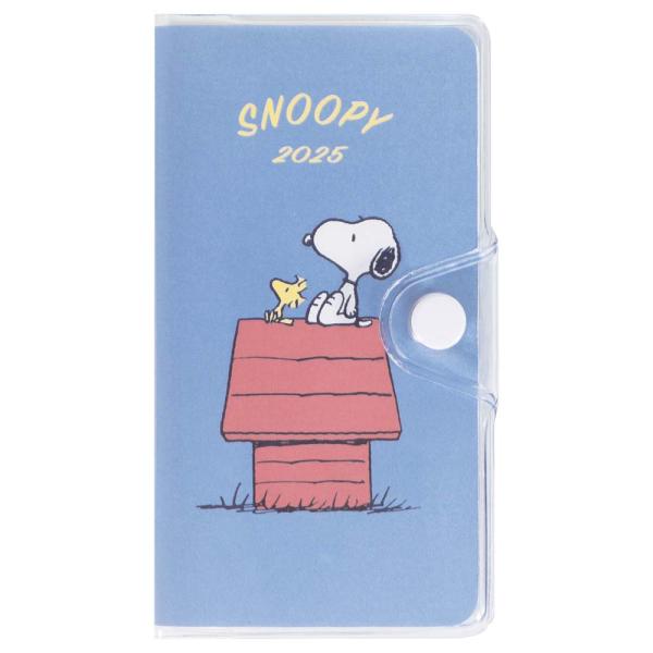 クツワ KUTSUWA 家族手帳 プチ スヌーピー ドッグハウス 650SQD 2025年 ダイアリ...
