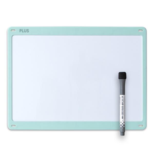 プラス(PLUS) 小型壁掛けホワイトボード やわらかフレーム グリーン HWB-SF-GR 538...