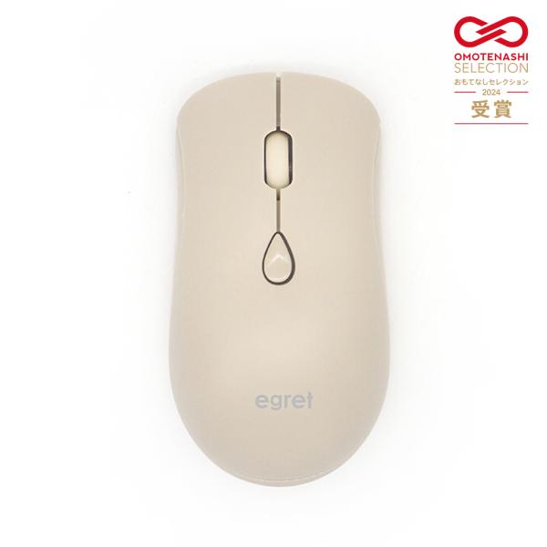 電響社 denkyosha EGRET Bluetooth&amp;2.4G 静音充電式ワイヤレスマウス S...
