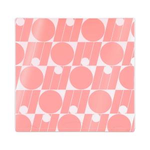 プラス PLUS うちわ収納  ito/oshi 推しの顔を見せずに持ち運べる片面不透明のうちわケース ピンク FL-300CF 91475｜econvecoco