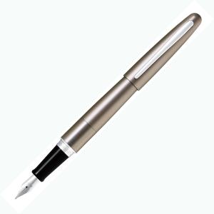 パイロット PILOT 万年筆 コクーン チタン 中字 ギフトケース付き FCO-3SR-TI-M｜econvecoco