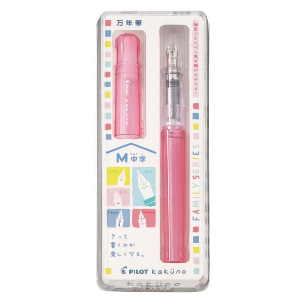 パイロット PILOT 万年筆 カクノ ファミリー カクノママ レッド 中字 FKA-1SR-KMR...