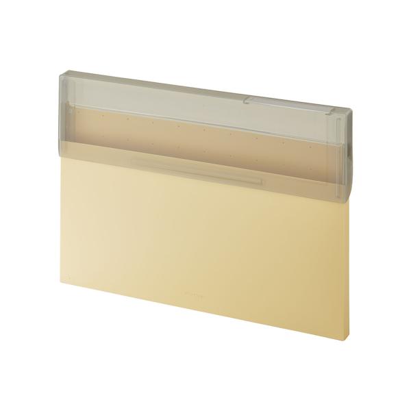 リヒトラブ Mutual コングレスケース A4・ヨコ マットイエロー A-2071-5