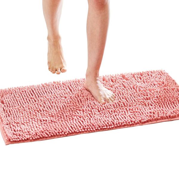 アイメディア AIMEDIA マイクロファイバー大判バスマット コーラルピンク 1010083
