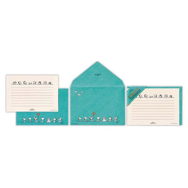 レターセット スヌーピー スヌーピーと兄弟 2 819347 日本ホールマーク